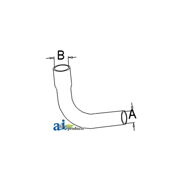 Radiator Hose, Bottom 10" x5" x7"